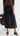 SADIE Chiffon Knit Maxi Skirt - Black