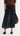 SADIE Chiffon Knit Maxi Skirt - Black