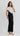 Chelsea Lace Overlay Midi Dress - Black/White