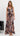 Julia Halter Maxi Dress - Chocolate/Blue Botanical