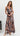 Julia Halter Maxi Dress - Chocolate/Blue Botanical