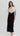 Chelsea Lace Overlay Midi Dress - Black/White
