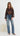 Drew Mesh Blouse - Chocolate