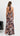 Julia Halter Maxi Dress - Chocolate/Blue Botanical