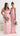 SABINE One Shoulder Maxi Dress - Pink