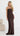 Priya Maxi Dress with Cape - Chocolate