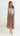 PORSHA Layered Lace Knit Top - Grey Marle