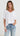 Dolly V-neck Top - White