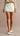 Hallie Lace Mini Skirt - Cream