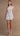 Anissa Linen Mini Dress - Lavender Blossom