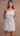 Anissa Linen Mini Dress - Lavender Blossom