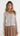 PORSHA Layered Lace Knit Top - Grey Marle