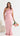 SABINE One Shoulder Maxi Dress - Pink