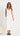 Maya Embroidered Midi Dress - White