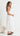 Maya Embroidered Midi Dress - White
