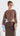 Alyssa Knit Jumper - Chocolate Multi