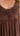 Maya Embroidered Midi Dress - Chocolate