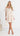 Neva Bow Tulle Mini Dress - Off White