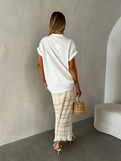 APEROL Oversize Tee - White