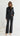GENEVIEVE Faux Leather Jacket - Black