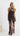 Inaya Mesh Maxi Dress - Chocolate Marble