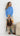 CECE Fluffy Knit Jumper - Cornflower Blue