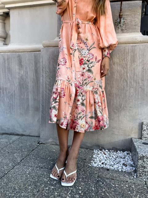 DYLAN Floral Midi Dress
