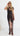 Inaya Mesh Maxi Dress - Chocolate Marble