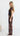 Inaya Mesh Maxi Dress - Chocolate Marble