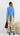 CECE Fluffy Knit Jumper - Cornflower Blue