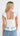 Neve Embroidered Peplum Top - White Floral