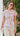 ROSALINE 3D Floral Applique Top - Lavender Multi - Out With Audrey