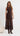 Hera Lace Maxi Dress - Chocolate