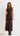 Hera Lace Maxi Dress - Chocolate