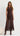 Hera Lace Maxi Dress - Chocolate