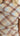 Ophelia Ruched Overlay Blouse - Chocolate/Yellow Plaid