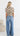 Ophelia Ruched Overlay Blouse - Chocolate/Yellow Plaid