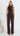 Ivy Wide Leg Knit Pants - Chocolate