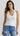 Jayde Knit Tank - White