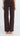 Ivy Wide Leg Knit Pants - Chocolate