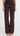 Ivy Wide Leg Knit Pants - Chocolate