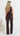 Ivy Wide Leg Knit Pants - Chocolate