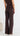 Ivy Wide Leg Knit Pants - Chocolate