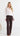 Ivy Wide Leg Knit Pants - Chocolate