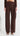 Elira Wide Leg Pants - Chocolate Brown