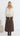 Thea Crochet Trim Knot Top - Cream