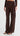 Elira Wide Leg Pants - Chocolate Brown