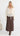 Thea Crochet Trim Knot Top - Cream