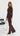 Elira Wide Leg Pants - Chocolate Brown