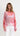 Helene Batwing Blouse - Blush Dahlia